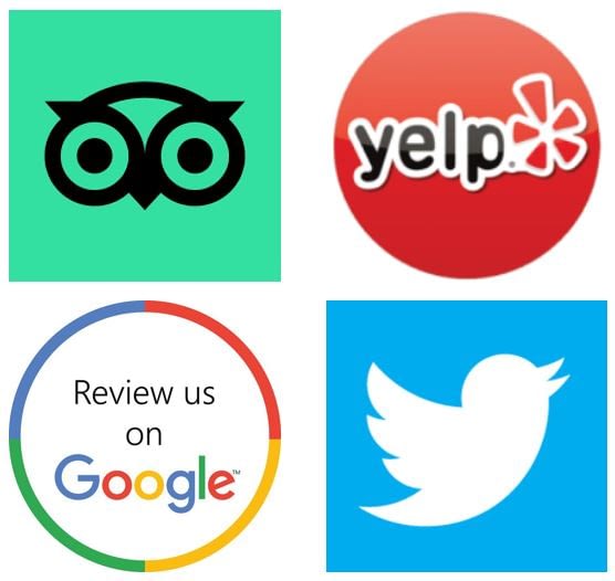 Attractions feedback on Social Media