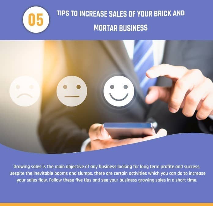 Infographic: 5 Ways To Boost Sales of a Brick and Mortar Retailer